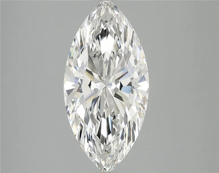 2.58ct Marquise Lab Grown Diamond (Colour F, Clarity VVS2, IGI Certified)