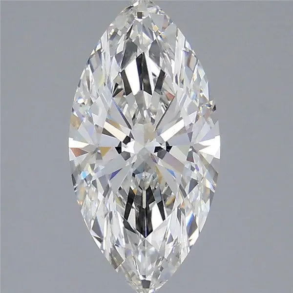 2.58ct Marquise Lab Grown Diamond (Colour G, Clarity VVS2, IGI Certified)