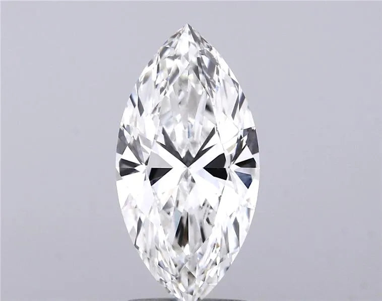 2.58ct Marquise Lab Grown Diamond (Colour G, Clarity VVS2, IGI Certified)