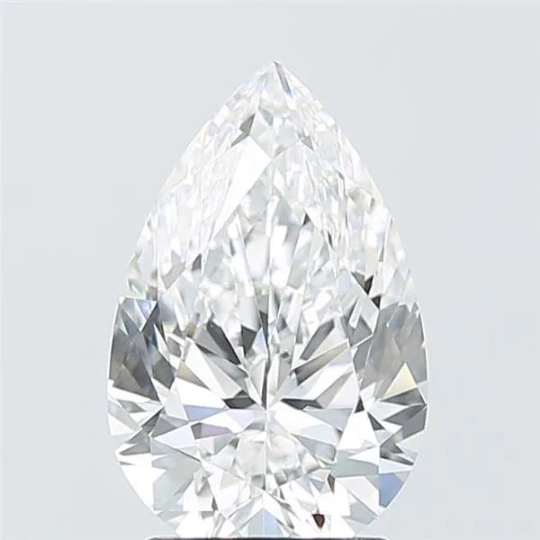 2.58ct Pear Lab Grown Diamond (Colour E, Clarity VVS1, IGI Certified)