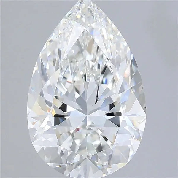 2.58ct Pear Lab Grown Diamond (Colour F, Clarity VVS2, IGI Certified)