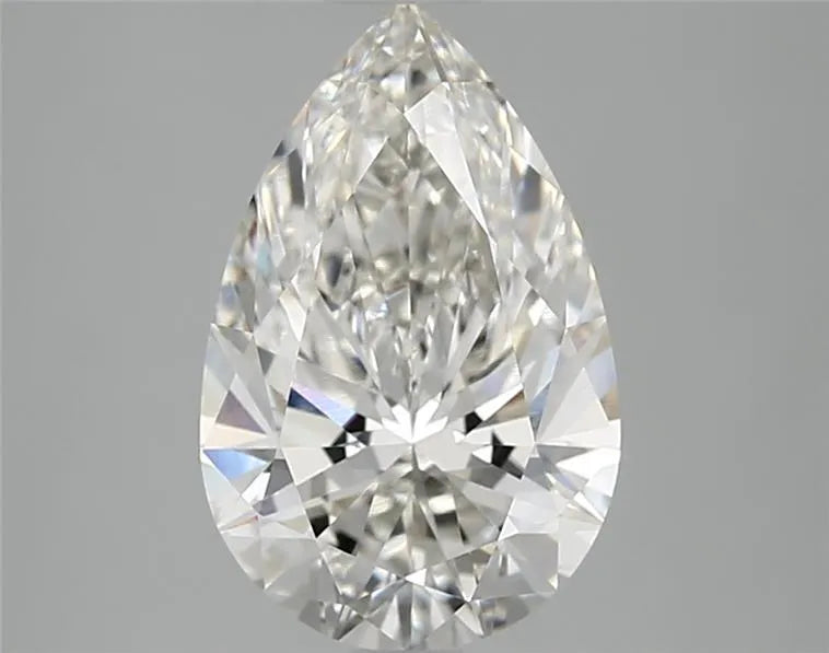 2.58ct Pear Lab Grown Diamond (Colour G, Clarity VVS2, IGI Certified)