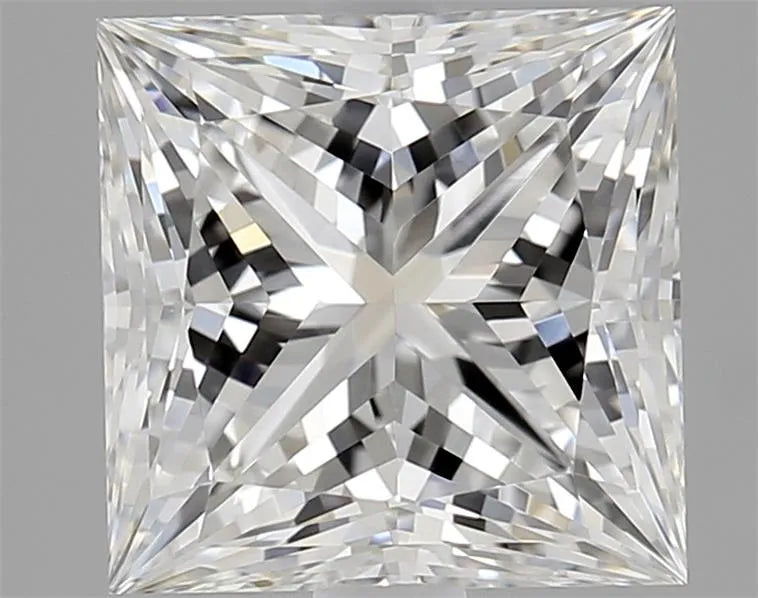 2.58ct Princess Lab Grown Diamond (Colour E, Clarity VVS1, IGI Certified)