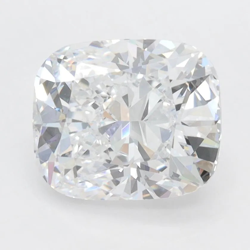 2.59ct Cushion modified Lab Grown Diamond (Colour D, Clarity VVS1, IGI Certified)