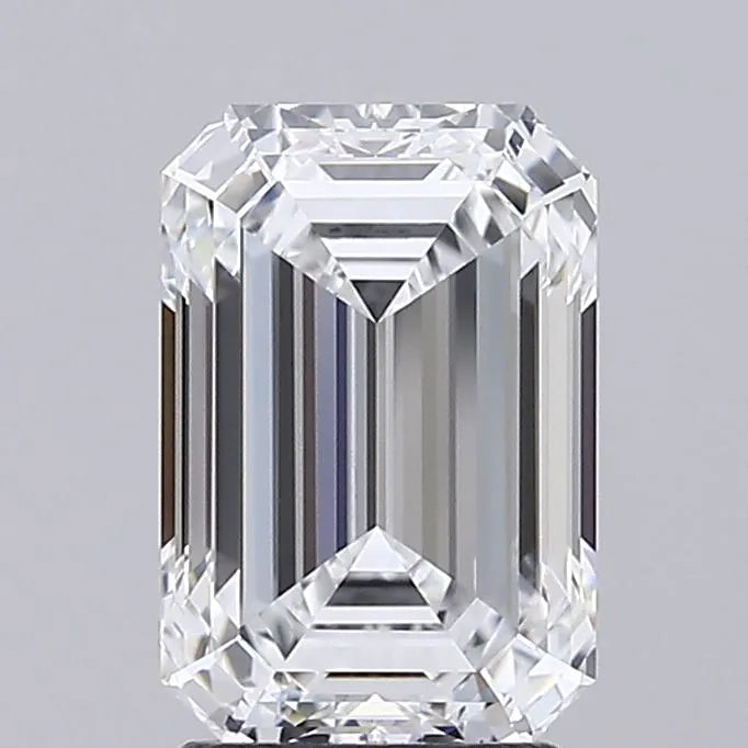 2.59ct Emerald Lab Grown Diamond (Colour D, Clarity VVS1, IGI Certified)