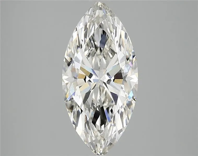 2.59ct Marquise Lab Grown Diamond (Colour G, Clarity VVS2, IGI Certified)