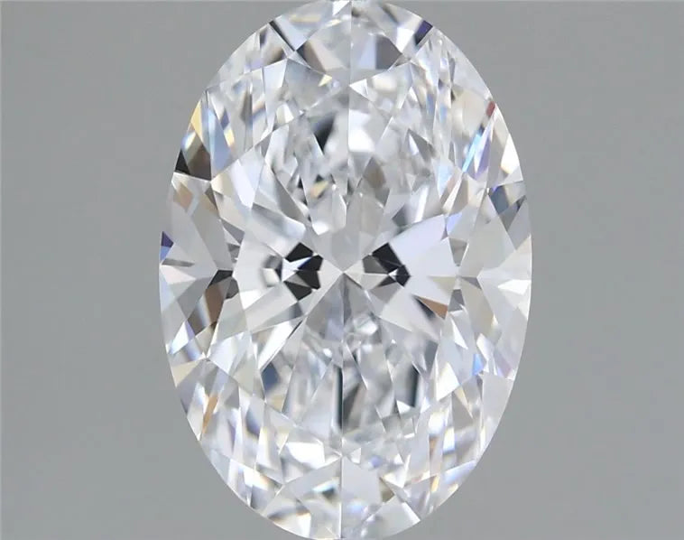 2.59ct Oval Lab Grown Diamond (Colour D, Clarity VVS1, IGI Certified)