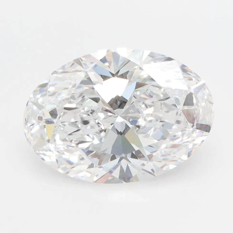 2.59ct Oval Lab Grown Diamond (Colour D, Clarity VVS1, IGI Certified)