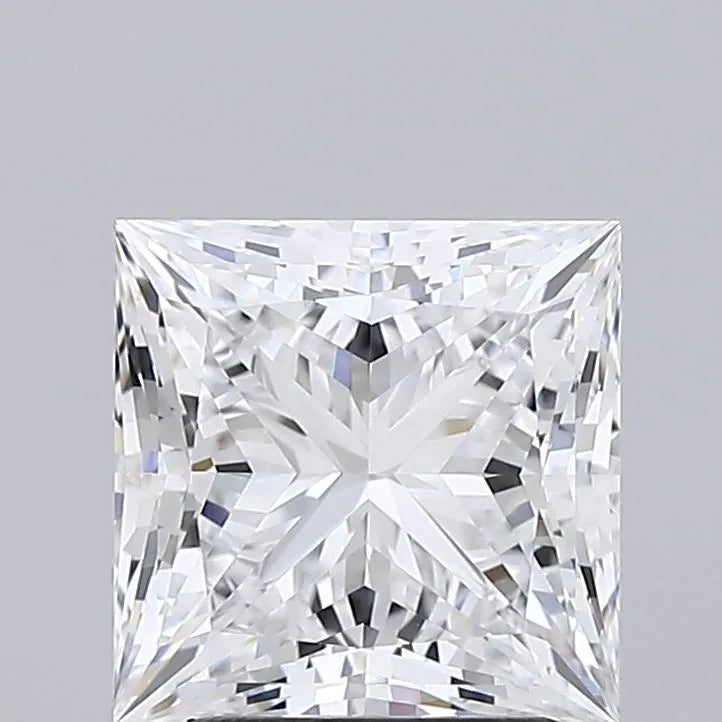 2.59ct Princess Lab Grown Diamond (Colour D, Clarity VVS1, IGI Certified)