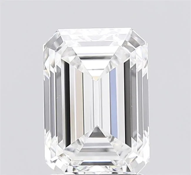 2.60ct Emerald Lab Grown Diamond (Colour D, Clarity VVS2, IGI Certified)