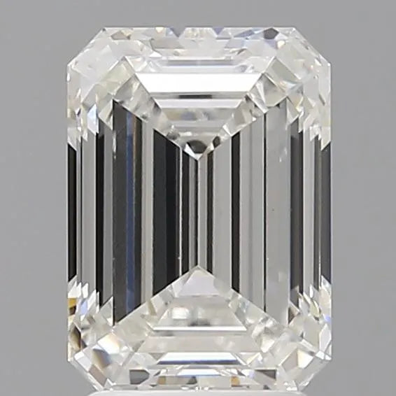 2.60ct Emerald Lab Grown Diamond (Colour F, Clarity VVS2, IGI Certified)