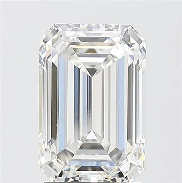 2.60ct Emerald Lab Grown Diamond (Colour F, Clarity VVS2, IGI Certified)