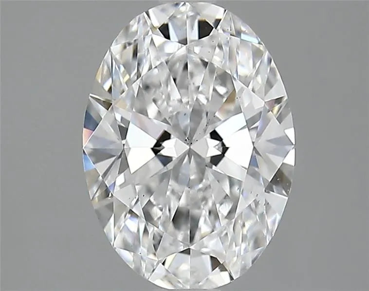 2.60ct Oval Lab Grown Diamond (Colour D, Clarity VS2, IGI Certified)