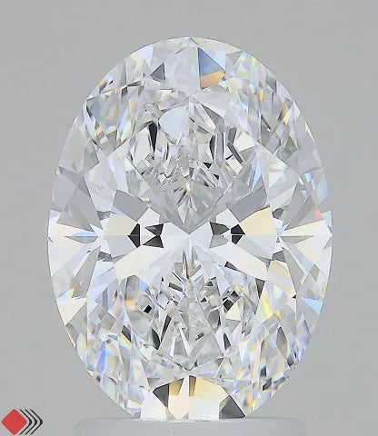 2.60ct Oval Lab Grown Diamond (Colour D, Clarity VVS1, IGI Certified)