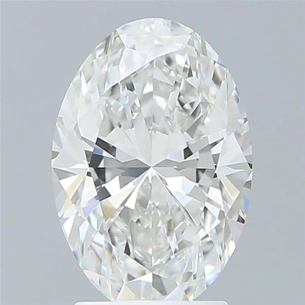 2.60ct Oval Lab Grown Diamond (Colour E, Clarity VS1, IGI Certified)
