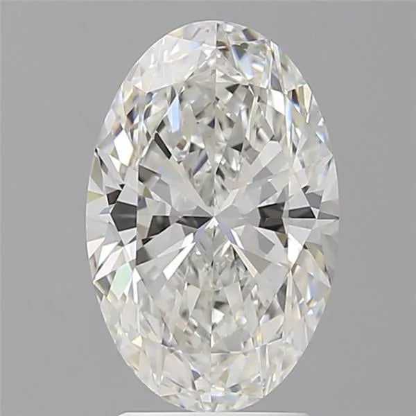 2.60ct Oval Lab Grown Diamond (Colour E, Clarity VVS2, IGI Certified)
