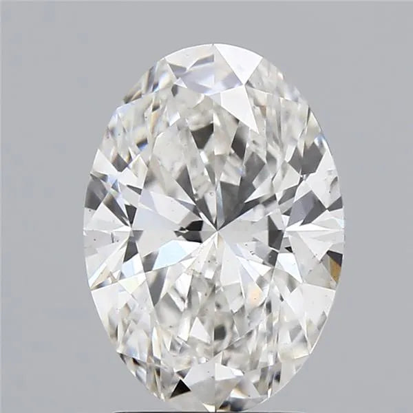 2.60ct Oval Lab Grown Diamond (Colour G, Clarity VS2, IGI Certified)