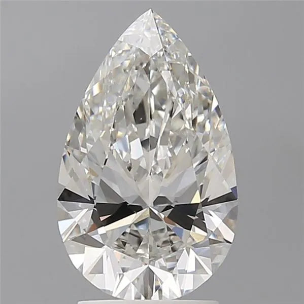 2.60ct Pear Lab Grown Diamond (Colour E, Clarity VVS2, IGI Certified)