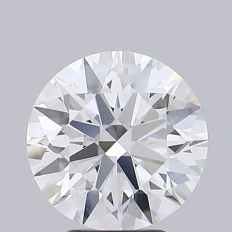 2.60ct Round Lab Grown Diamond (Colour E, Clarity VVS2, Cut ID, IGI Certified)