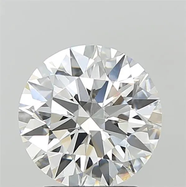 2.60ct Round Lab Grown Diamond (Colour F, Clarity VVS2, Cut EX, IGI Certified)