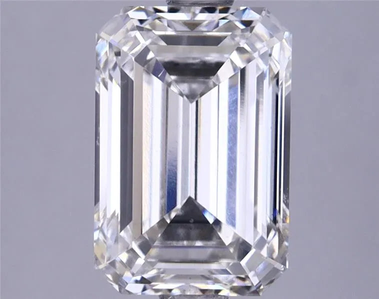 2.61ct Emerald Lab Grown Diamond (Colour G, Clarity VS2, IGI Certified)
