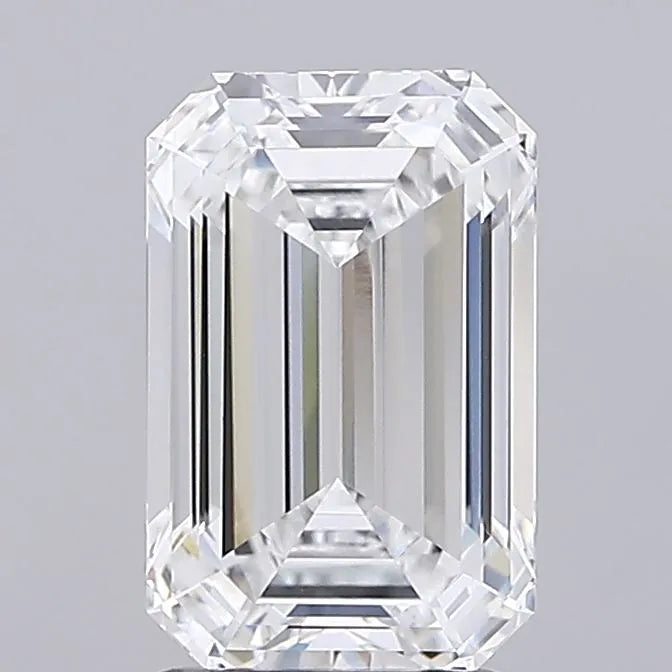 2.62ct Emerald Lab Grown Diamond (Colour D, Clarity VVS1, IGI Certified)