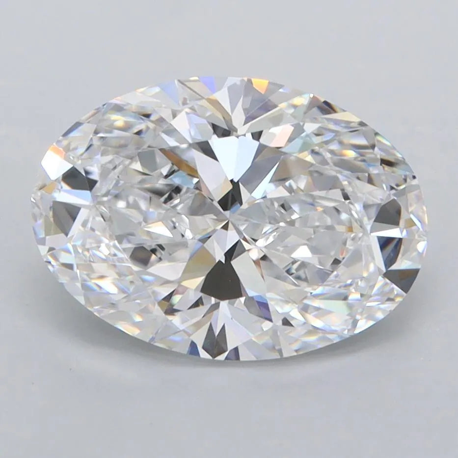 2.62ct Oval Lab Grown Diamond (Colour D, Clarity FL, IGI Certified)