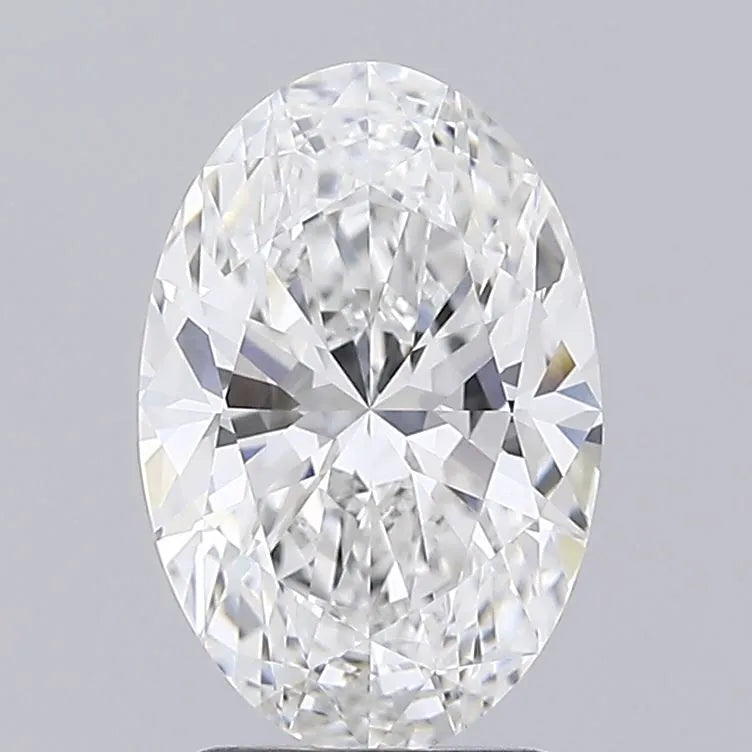 2.62ct Oval Lab Grown Diamond (Colour E, Clarity VVS2, IGI Certified)