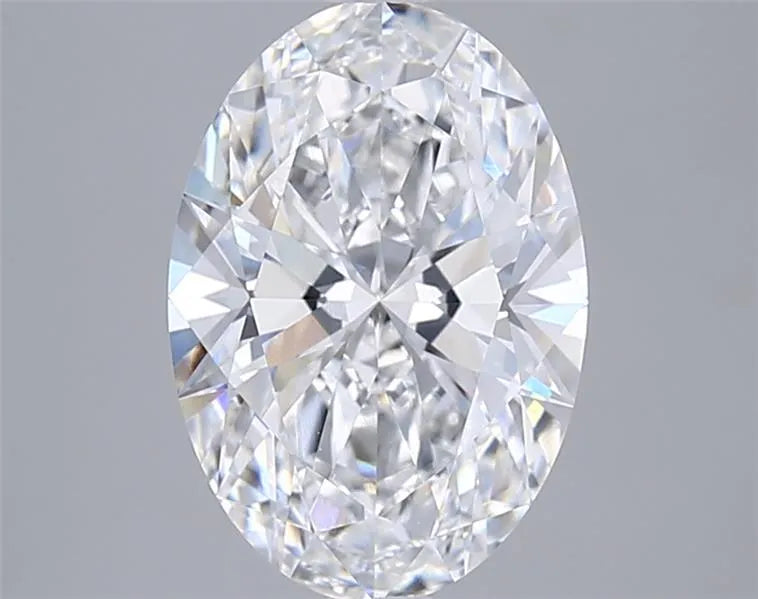 2.63ct Oval Lab Grown Diamond (Colour E, Clarity VVS2, IGI Certified)