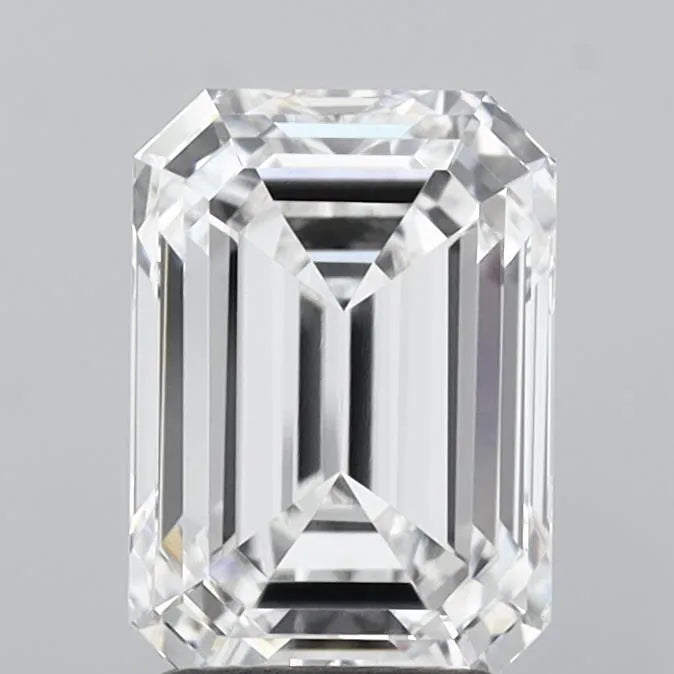 2.64ct Emerald Lab Grown Diamond (Colour E, Clarity VVS1, IGI Certified)