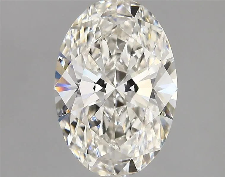 2.64ct Oval Lab Grown Diamond (Colour G, Clarity VVS1, IGI Certified)