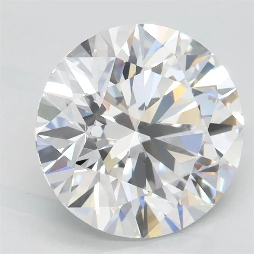 2.65ct Round Lab Grown Diamond (Colour D, Clarity VVS2, Cut EX, GIA Certified)