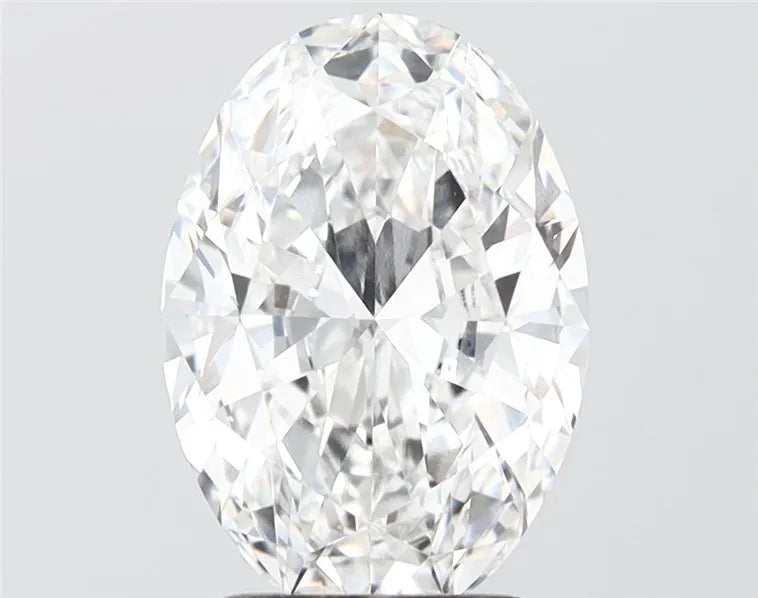 2.66ct Oval Lab Grown Diamond (Colour E, Clarity VVS2, IGI Certified)