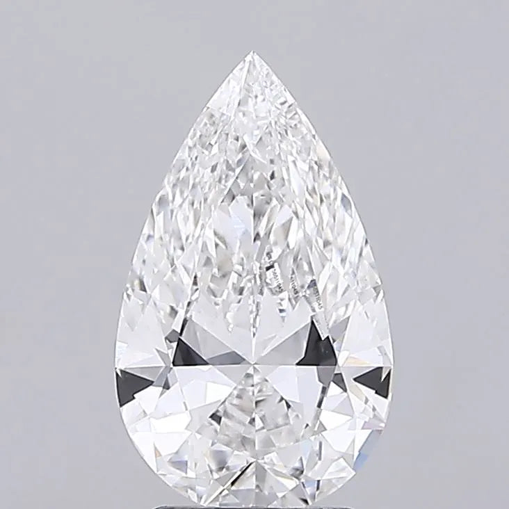2.66ct Pear Lab Grown Diamond (Colour E, Clarity VS1, IGI Certified)