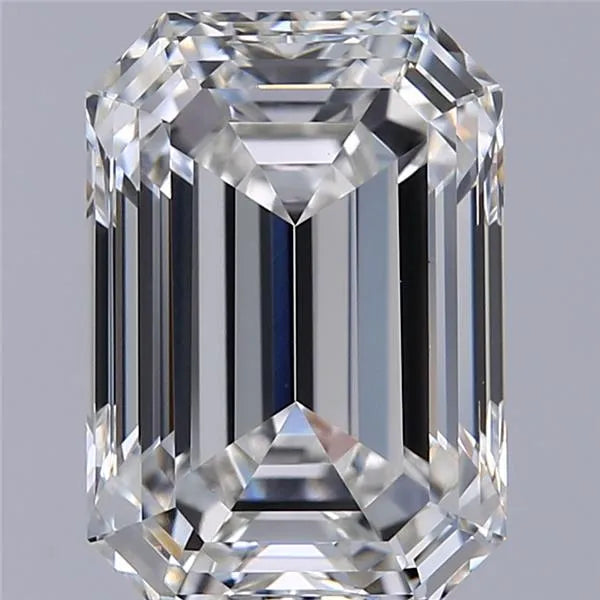 2.67ct Emerald Lab Grown Diamond (Colour F, Clarity IF, IGI Certified)