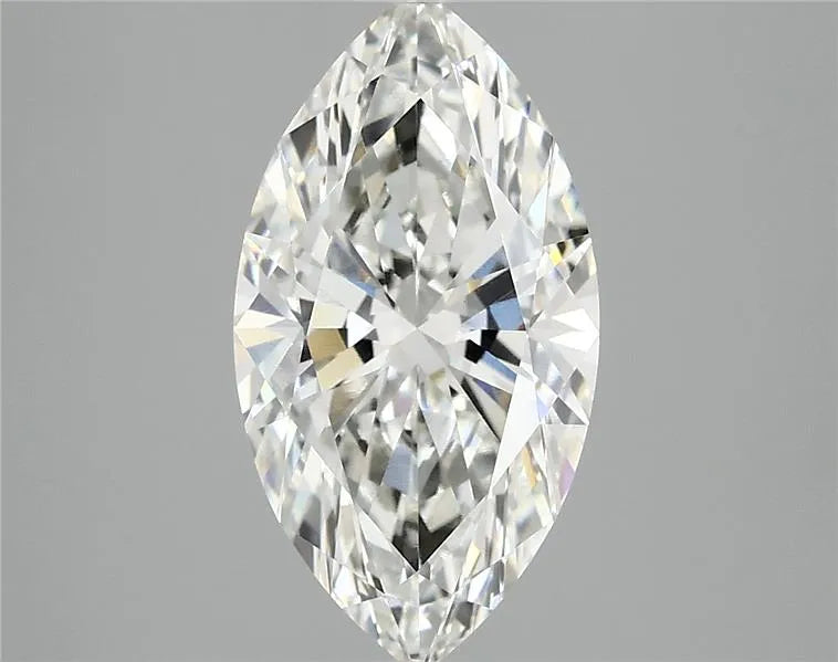 2.67ct Marquise Lab Grown Diamond (Colour G, Clarity VVS2, IGI Certified)