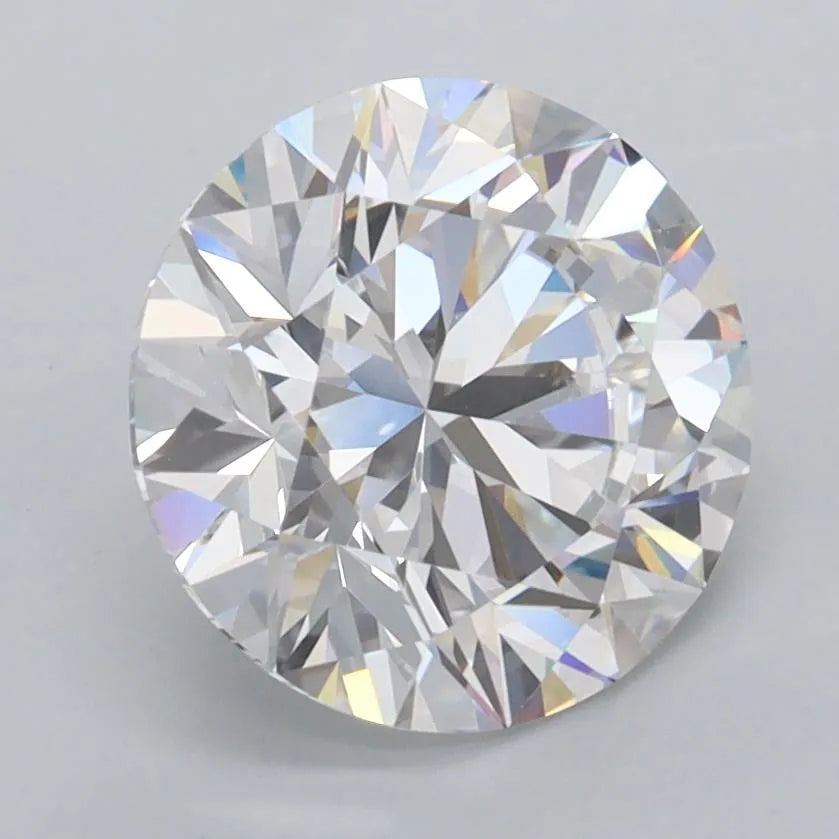 2.67ct Round Lab Grown Diamond (Colour D, Clarity FL, Cut ID, IGI Certified)
