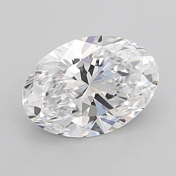 2.68ct Oval Lab Grown Diamond (Colour D, Clarity VVS1, Cut EX, IGI Certified)