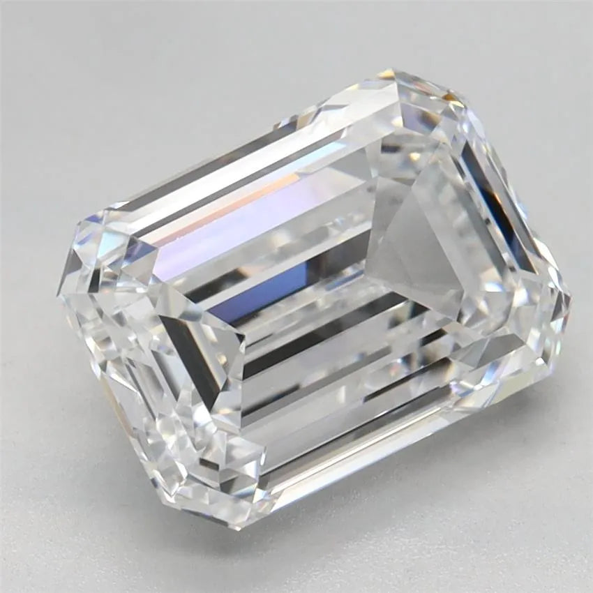 2.69ct Emerald Lab Grown Diamond (Colour D, Clarity VVS1, GIA Certified)