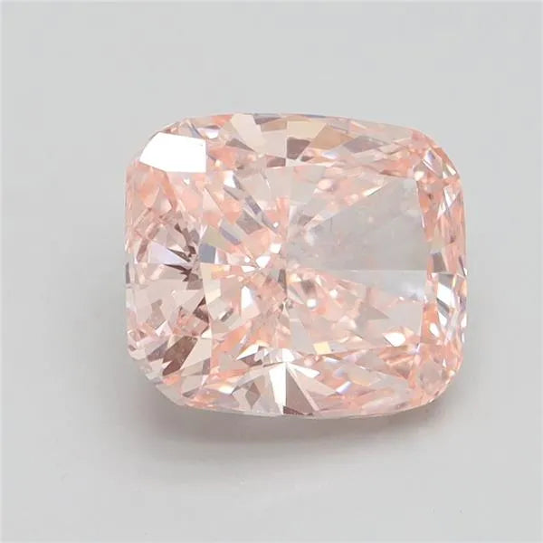 2.70ct Cushion brilliant Lab Grown Diamond (Colour Fancy Intense Pink, Clarity VS1, IGI Certified)