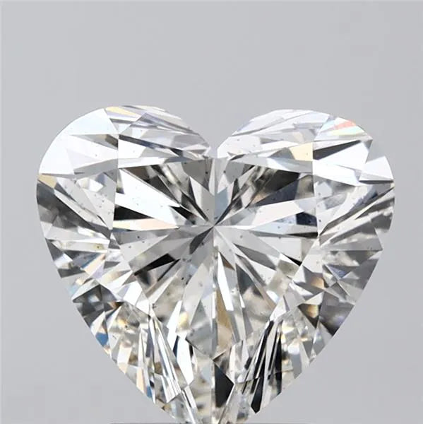 2.70ct Heart Lab Grown Diamond (Colour H, Clarity SI1, IGI Certified)