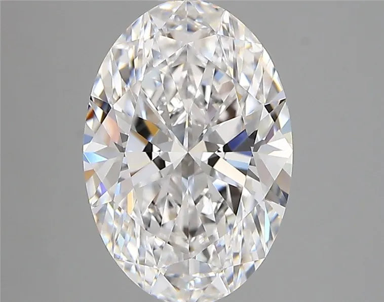 2.70ct Oval Lab Grown Diamond (Colour D, Clarity FL, IGI Certified)