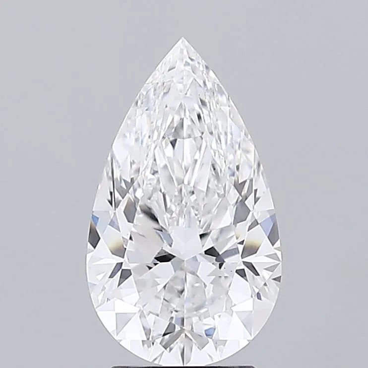 2.70ct Pear Lab Grown Diamond (Colour E, Clarity VS1, IGI Certified)