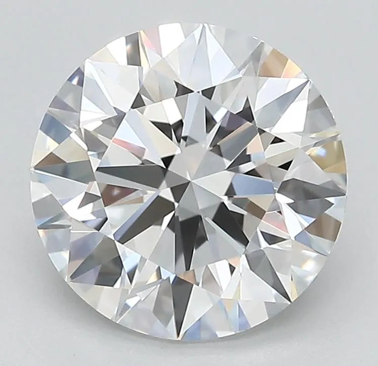 2.70ct Round Lab Grown Diamond (Colour D, Clarity VVS1, Cut ID, IGI Certified)