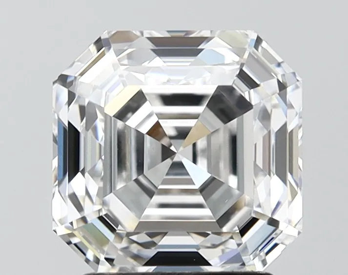 2.71ct Asscher Lab Grown Diamond (Colour D, Clarity VVS2, IGI Certified)