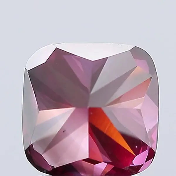 2.71ct Cushion modified Lab Grown Diamond (Colour Fancy Deep Pink, Clarity VS2, IGI Certified)