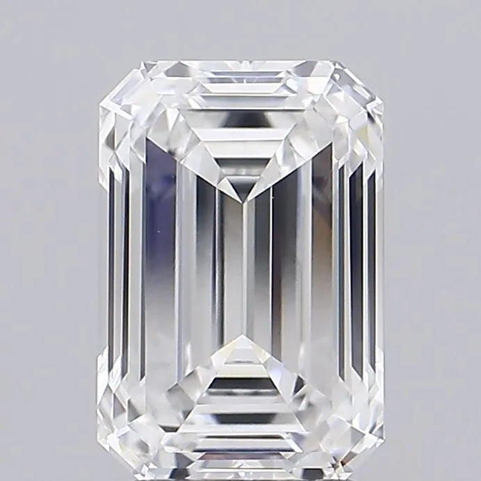 2.71ct Emerald Lab Grown Diamond (Colour E, Clarity VVS1, IGI Certified)