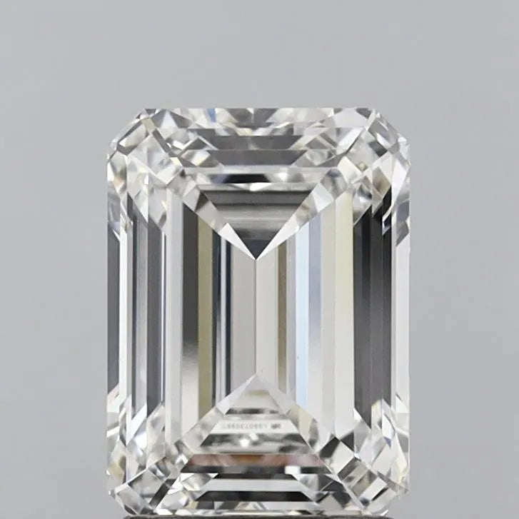 2.71ct Emerald Lab Grown Diamond (Colour G, Clarity VVS2, IGI Certified)