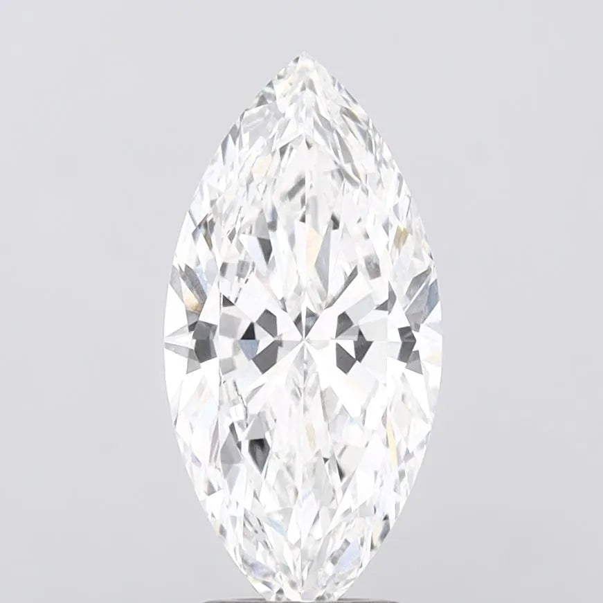2.71ct Marquise Lab Grown Diamond (Colour E, Clarity VVS1, IGI Certified)
