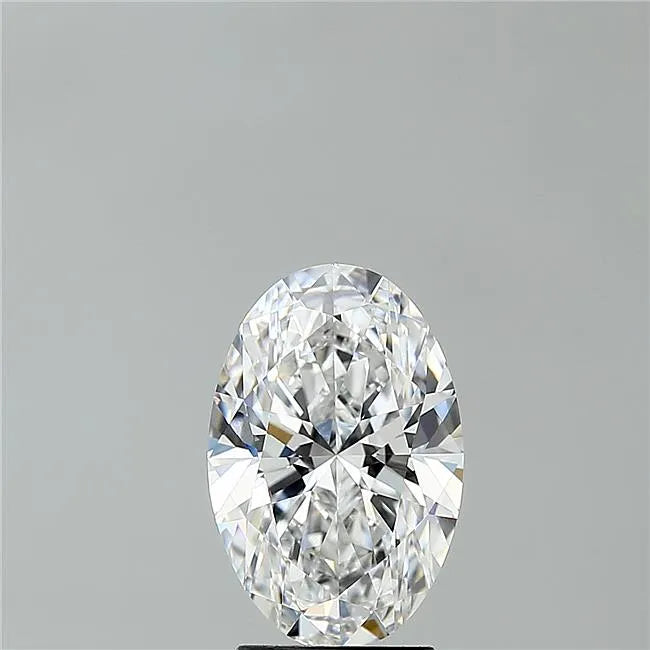 2.71ct Oval Lab Grown Diamond (Colour D, Clarity VVS1, IGI Certified)